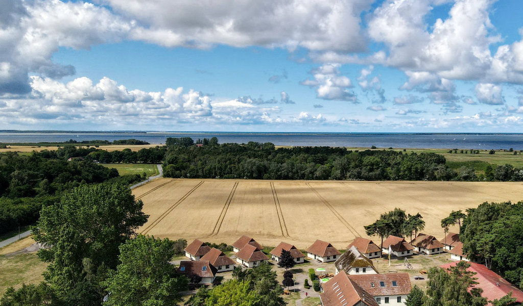 Panorama des Jugendtours-Feriendorf auf Rügen