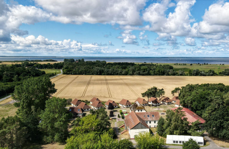 Panorama des Jugendtours-Feriendorf auf Rügen